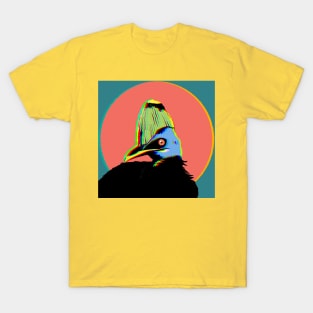 Electric Pop Cassowary T-Shirt